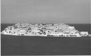 L'isola di Spinalonga, vicina a Creta